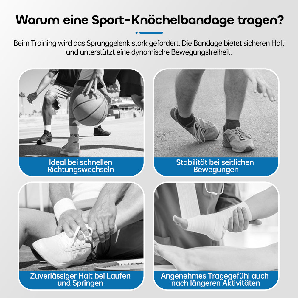 Sport Knöchelorthese Mit Boa-System – Leicht & Atmungsaktiv