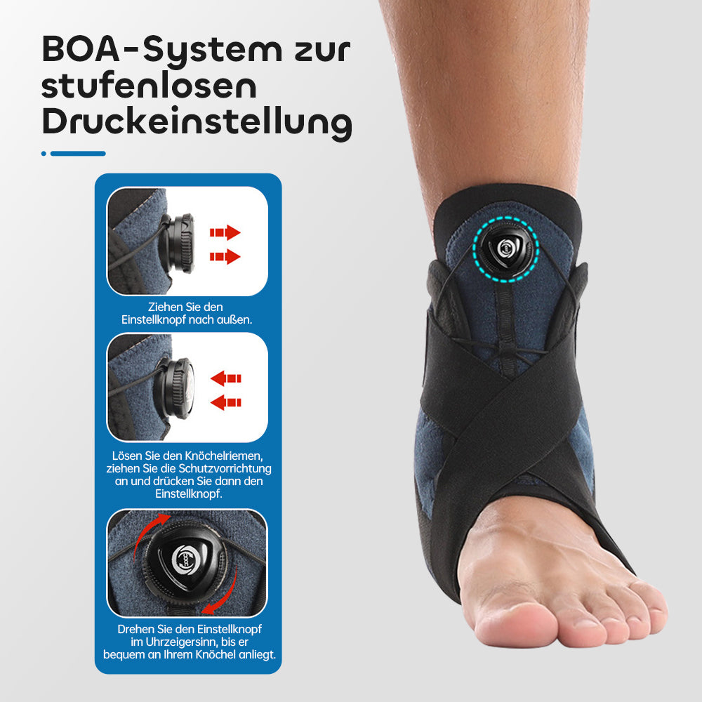Sport Knöchelorthese Mit Boa-System – Leicht & Atmungsaktiv