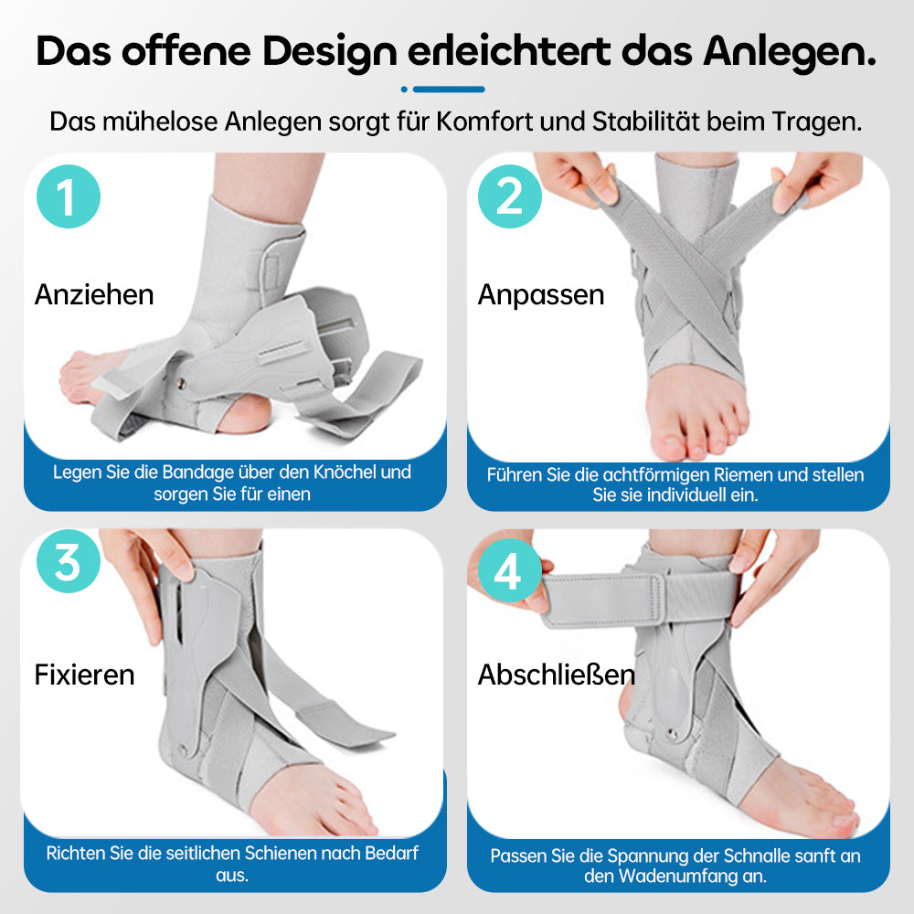 Knöchelbandage für Sport & Alltag – Stabilität, Komfort & volle Bewegungsfreiheit