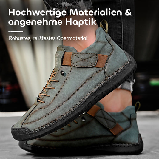 Herren-Outdoor-Freizeitschuhe mit Ziernähten