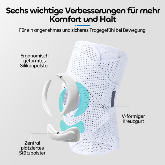 Atmungsaktive & leichte Kniebandage für Alltag und Bewegung