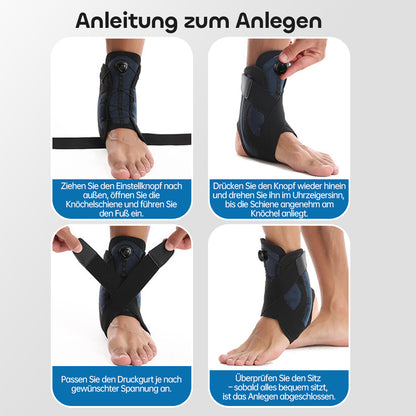 Sport Knöchelorthese Mit Boa-System – Leicht & Atmungsaktiv