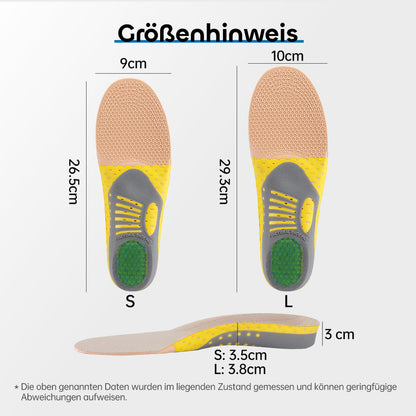 Dämpfende Einlegesohlen – Komfortabel & Individuell Anpassbar