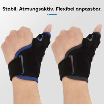 Daumenbandage – atmungsaktiv, flexibel & individuell anpassbar
