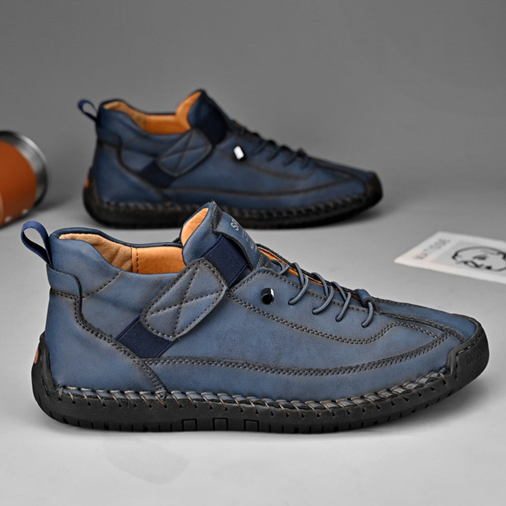 Herren-Outdoor-Freizeitschuhe mit Ziernähten