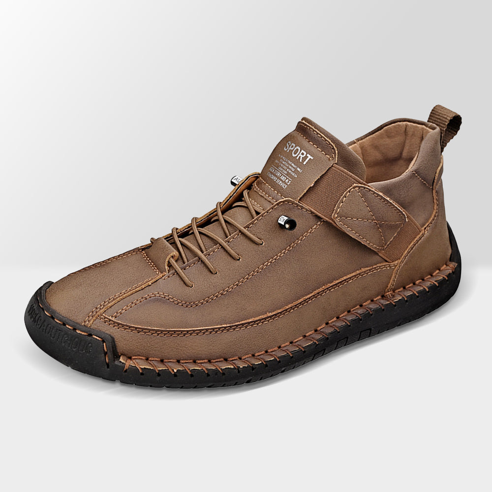 Herren-Outdoor-Freizeitschuhe mit Ziernähten