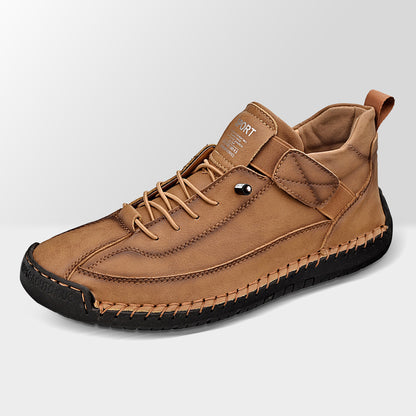 Herren-Outdoor-Freizeitschuhe mit Ziernähten