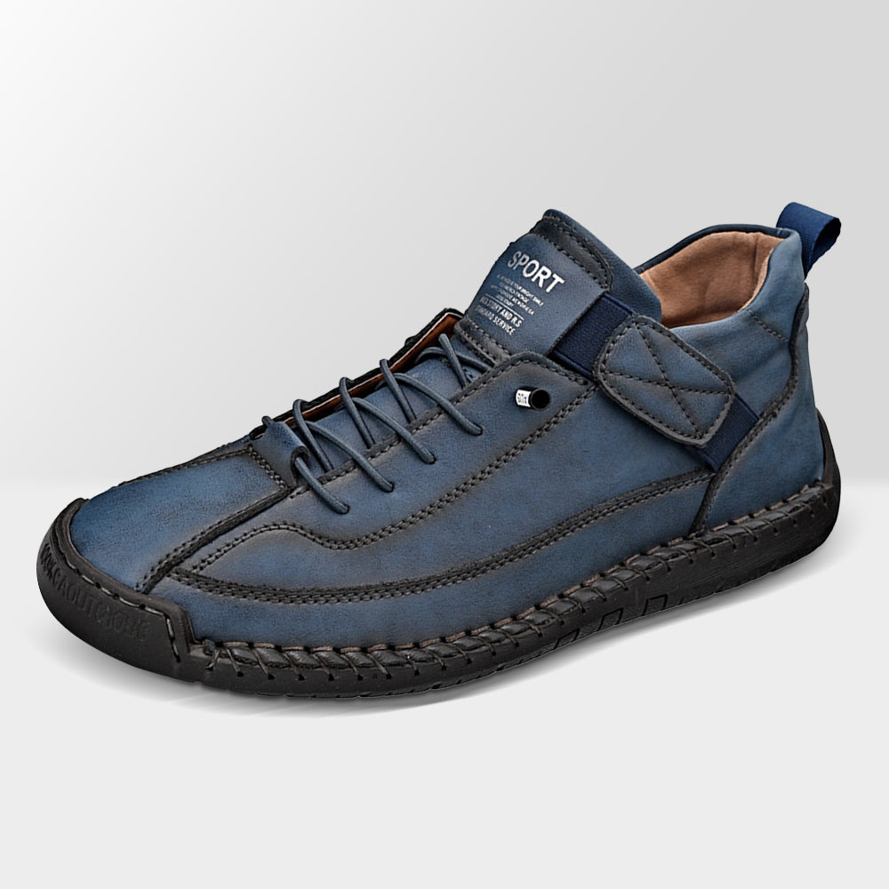 Herren-Outdoor-Freizeitschuhe mit Ziernähten