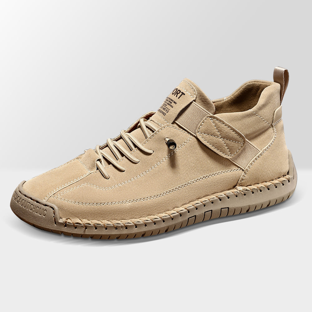 Herren-Outdoor-Freizeitschuhe mit Ziernähten