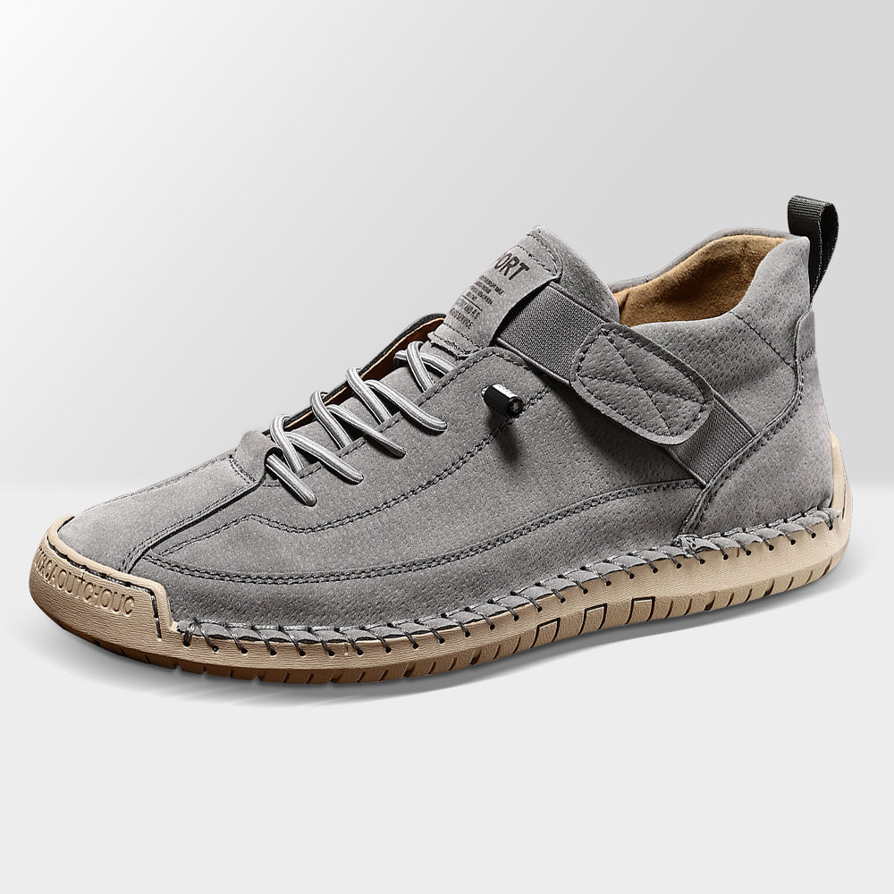 Herren-Outdoor-Freizeitschuhe mit Ziernähten