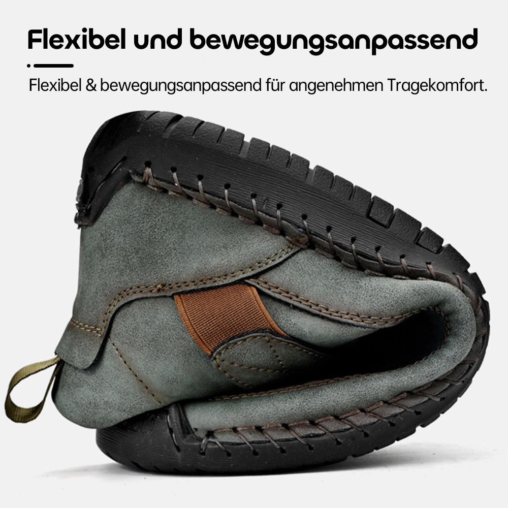 Herren-Outdoor-Freizeitschuhe mit Ziernähten