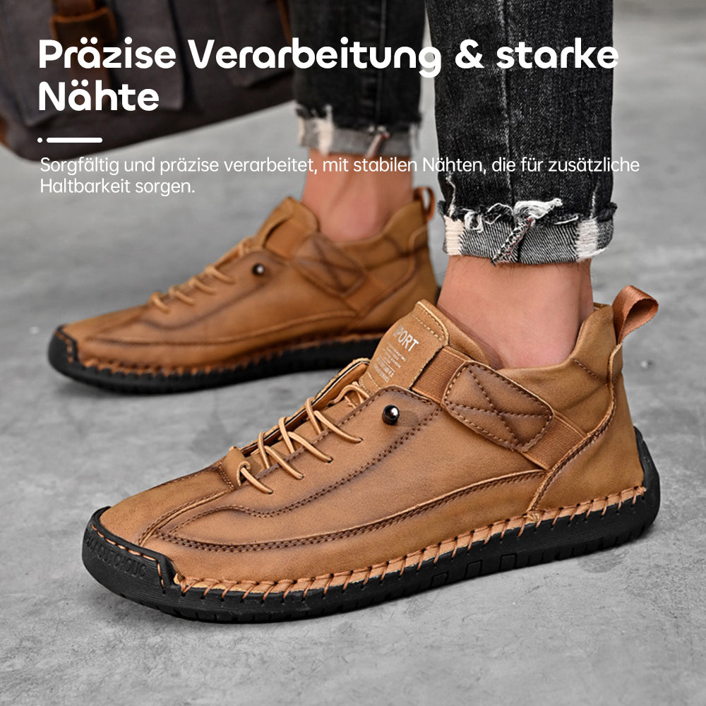 Herren-Outdoor-Freizeitschuhe mit Ziernähten