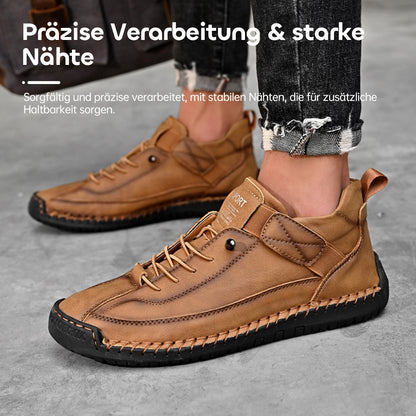 Herren-Outdoor-Freizeitschuhe mit Ziernähten