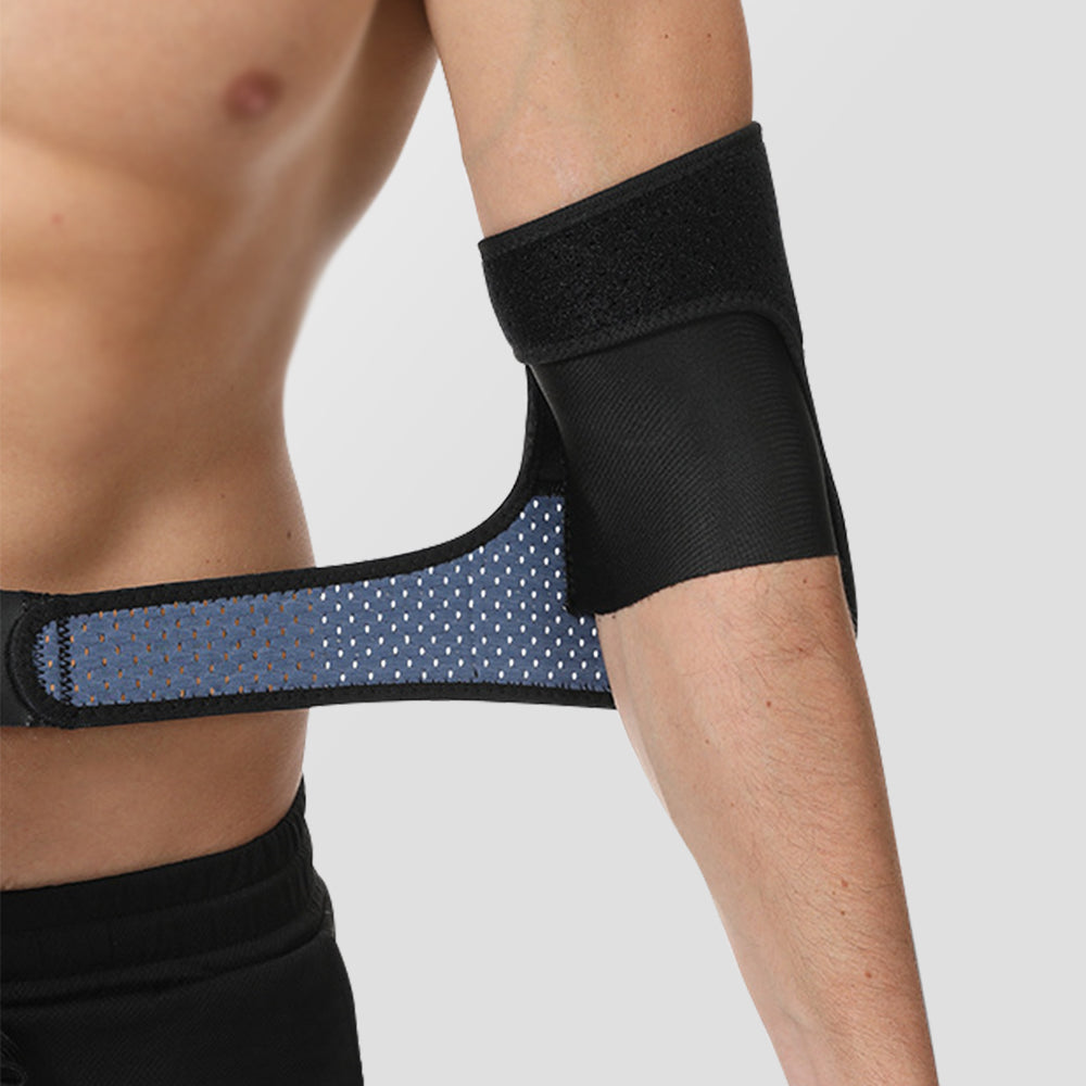 Ellenbogenbandage Sport – Elastisch & Verstellbar mit Doppel-Kompression