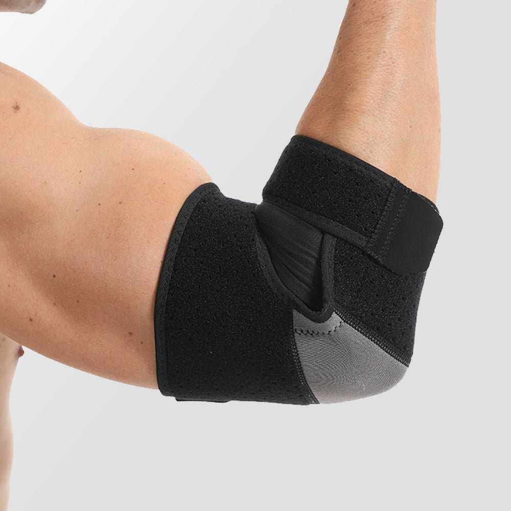 Ellenbogenbandage Sport – Elastisch & Verstellbar mit Doppel-Kompression