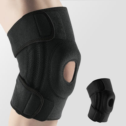 Stabilisierende Kniebandage mit Federstützen & Komfortpolster