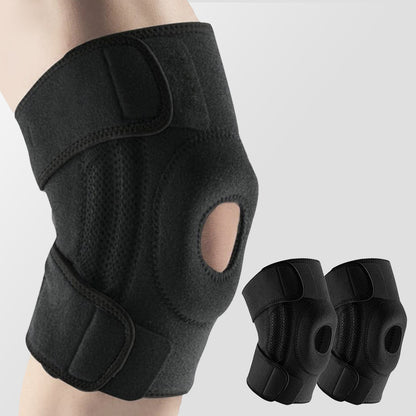 Stabilisierende Kniebandage mit Federstützen & Komfortpolster