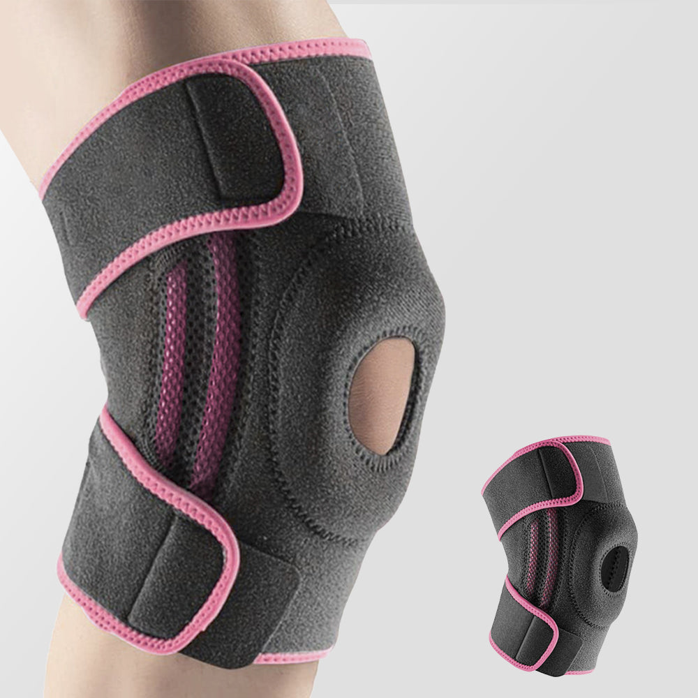 Stabilisierende Kniebandage mit Federstützen & Komfortpolster