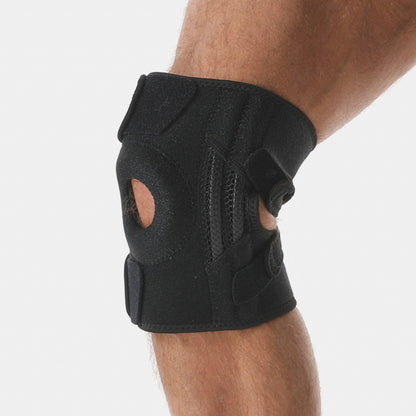 Stabilisierende Kniebandage mit Federstützen & Komfortpolster