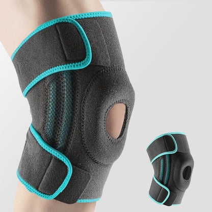 Stabilisierende Kniebandage mit Federstützen & Komfortpolster