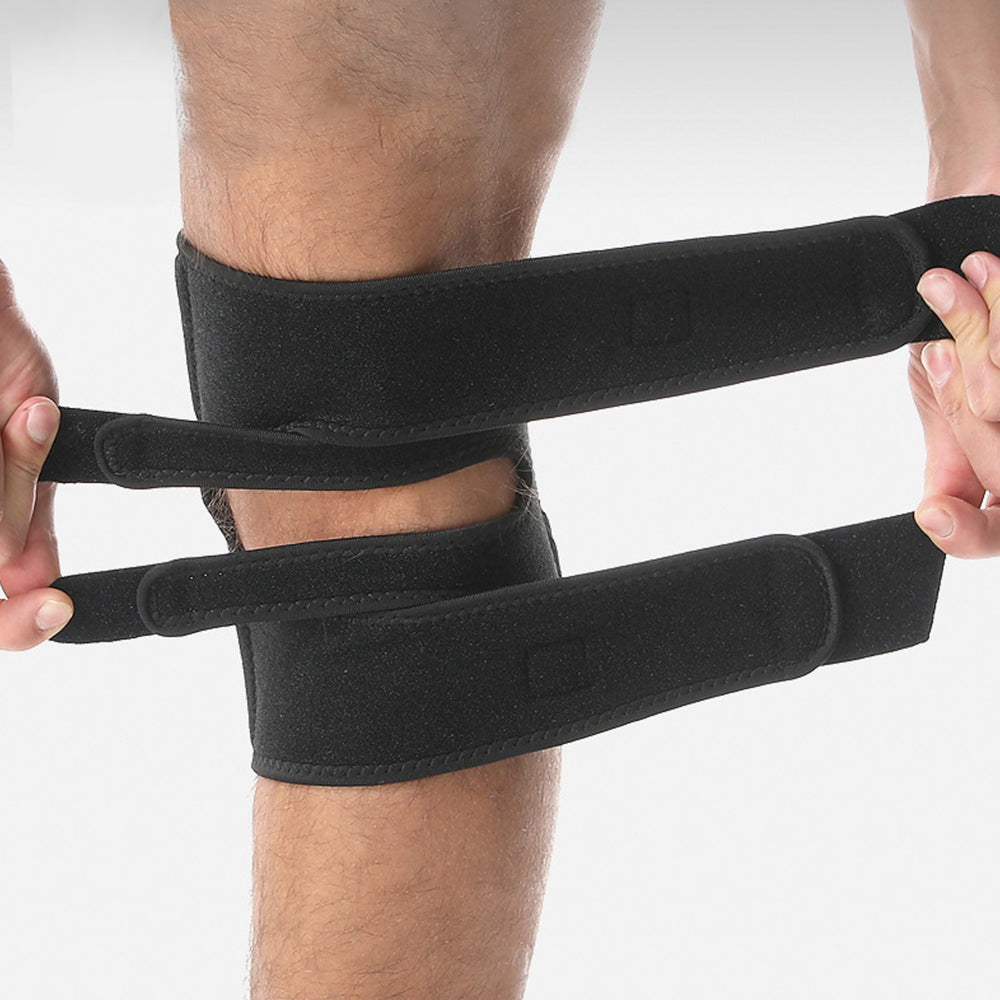 Stabilisierende Kniebandage mit Federstützen & Komfortpolster