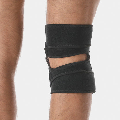 Stabilisierende Kniebandage mit Federstützen & Komfortpolster