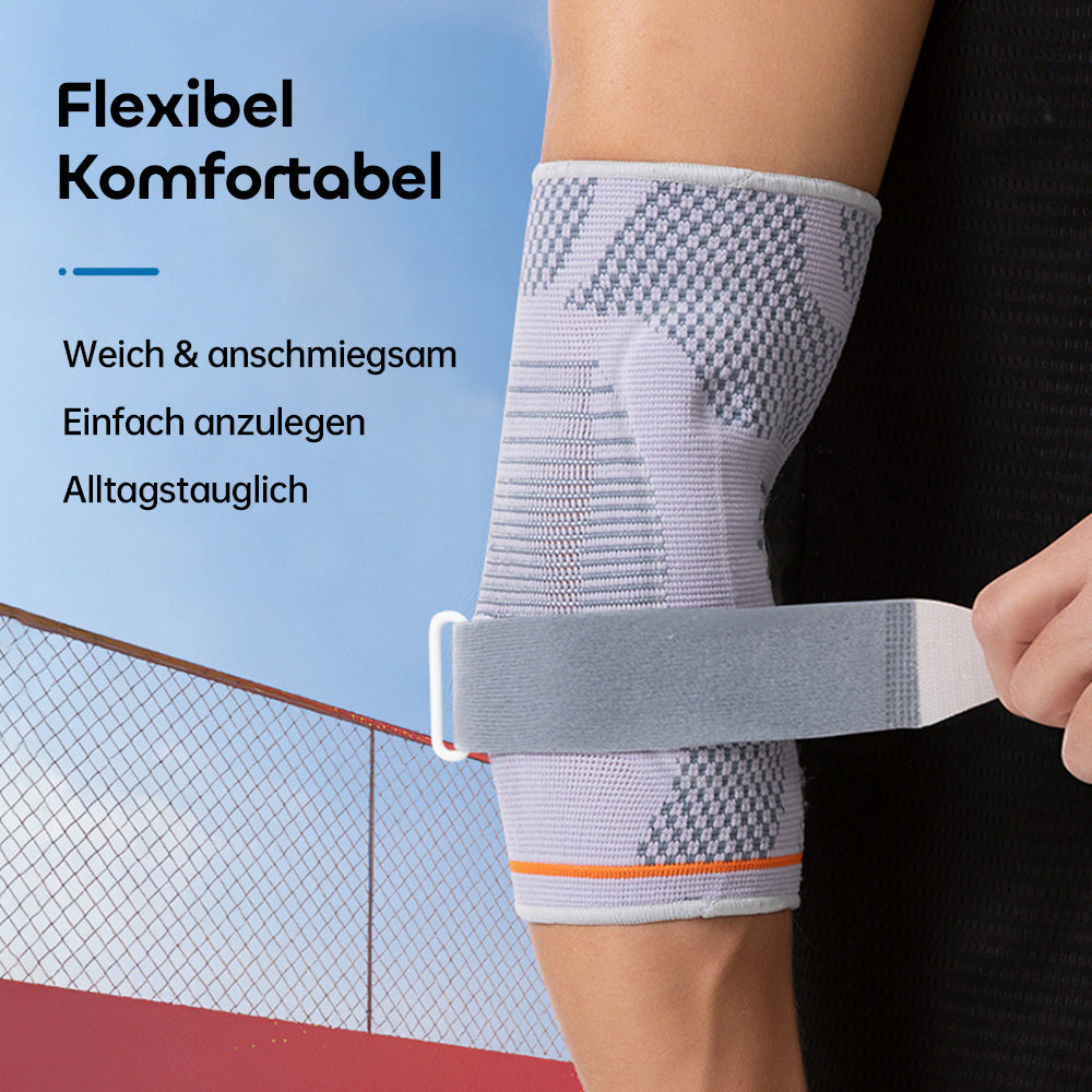 Komfortable Ellenbogenbandage – Flexibel, Verstellbar & Ideal für Aktive Tage