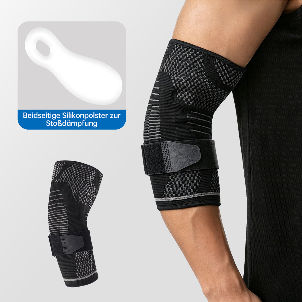 Komfortable Ellenbogenbandage – Flexibel, Verstellbar & Ideal für Aktive Tage