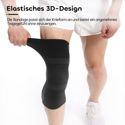 Elastische Sport-Kniebandage – Atmungsaktiv & Komfortabel